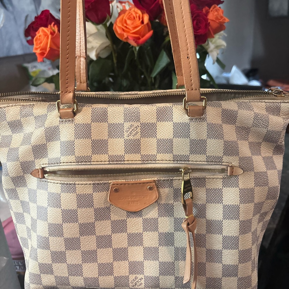 Authentic Louis Vuitton Iena Azur Tote Bag